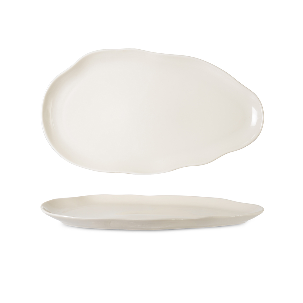 Kayla Cream Sıg Oval Plate